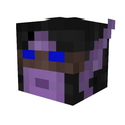 Klank92 Minecraft avatar head, 3D render