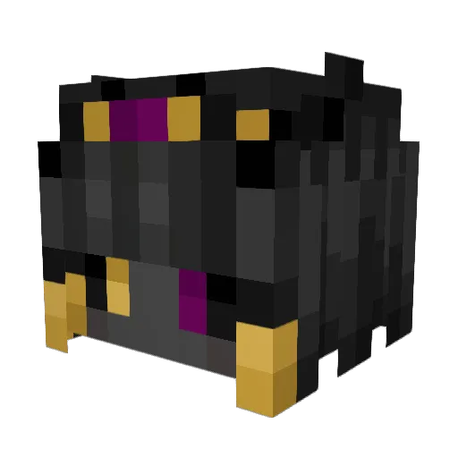 KlaraHemingway Minecraft avatar head, 3D render