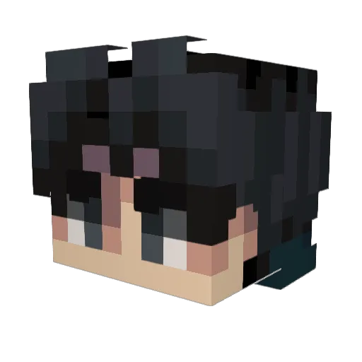 KlarcExodus Minecraft avatar head, 3D render