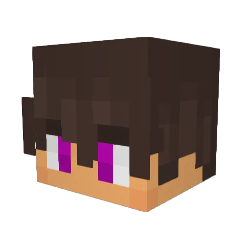 Klassicalkill Minecraft avatar head, 3D render