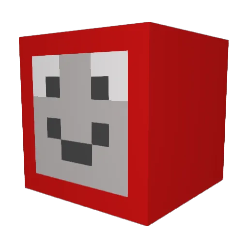 Klasss Minecraft avatar head, 3D render