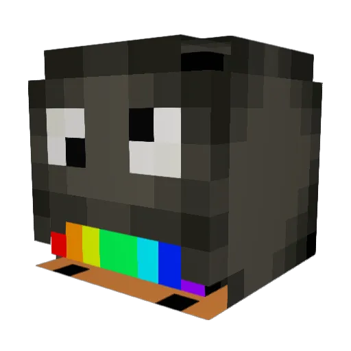 Klaus_Tomate Minecraft avatar head, 3D render