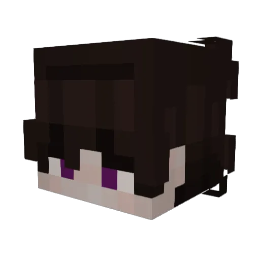 KlavierMax Minecraft avatar head, 3D render