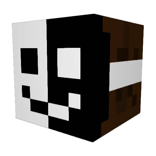 Kleczko Minecraft avatar head, 3D render