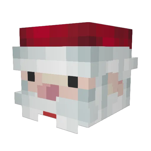 KleinGUGU Minecraft avatar head, 3D render