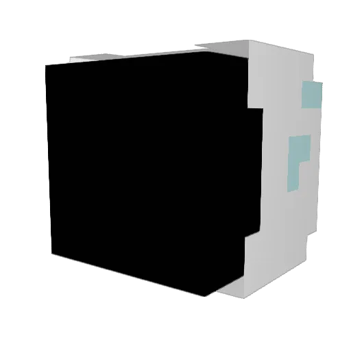 KleinGehauen Minecraft avatar head, 3D render
