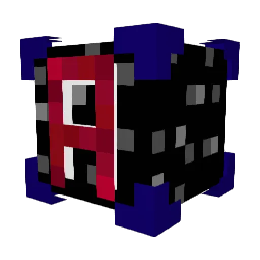 KleinPano Minecraft avatar head, 3D render