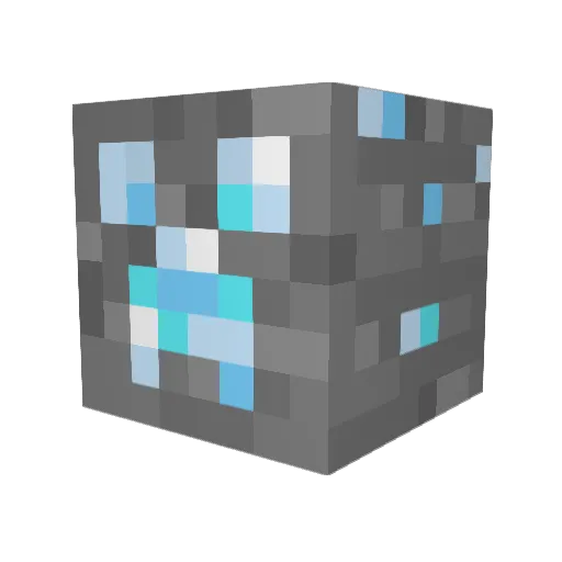 KleinPupsi Minecraft avatar head, 3D render