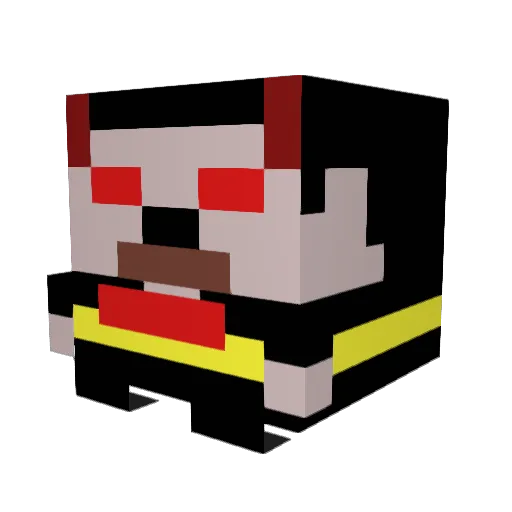 Kleiner_Fluch Minecraft avatar head, 3D render
