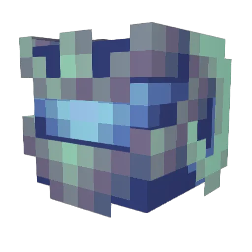 Kleinspies Minecraft avatar head, 3D render