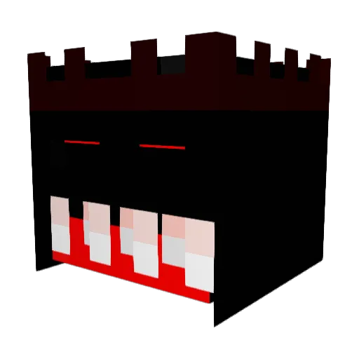 KlemeK123 Minecraft avatar head, 3D render