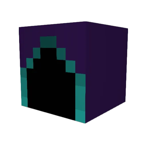 Klemis1 Minecraft avatar head, 3D render
