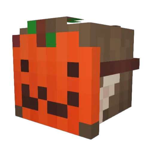 Klevy Minecraft avatar head, 3D render