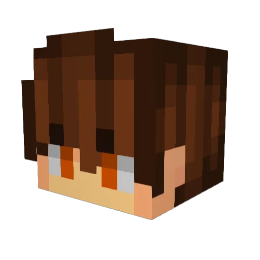 Klicke_88 Minecraft avatar head, 3D render