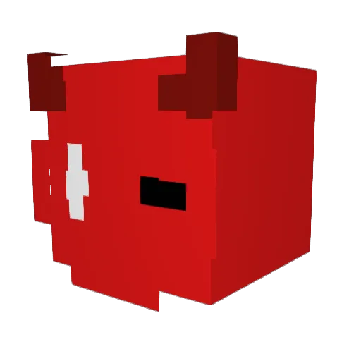 Kliguay1 Minecraft avatar head, 3D render