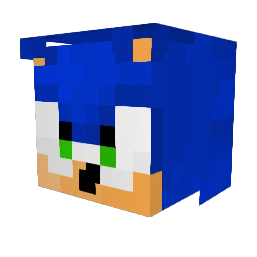 Klimax730 Minecraft avatar head, 3D render