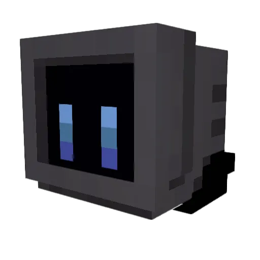 Klinkolla Minecraft avatar head, 3D render