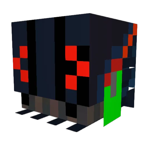 Klipik12 Minecraft avatar head, 3D render