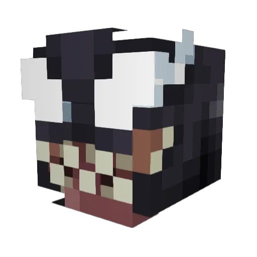 Klisiich Minecraft avatar head, 3D render