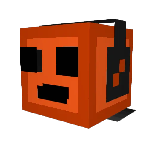 Kliven Minecraft avatar head, 3D render