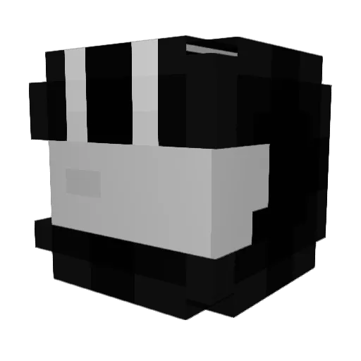 KllrHampster Minecraft avatar head, 3D render
