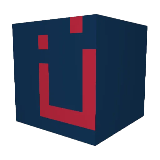 KloSocke Minecraft avatar head, 3D render