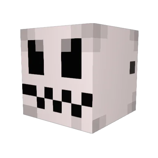 Klobsi_ Minecraft avatar head, 3D render