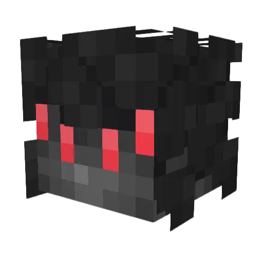 Klomberrymen Minecraft avatar head, 3D render