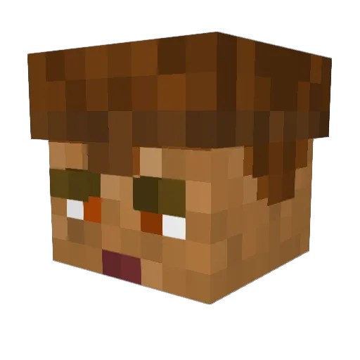 Klonken6359 Minecraft avatar head, 3D render