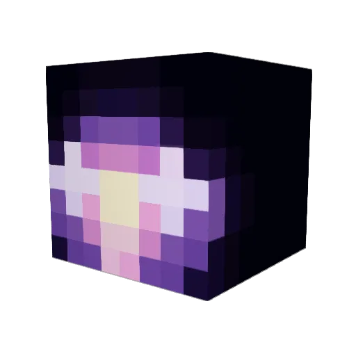 Klotz_05 Minecraft avatar head, 3D render