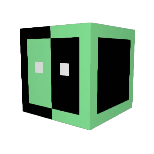 Klove909 Minecraft avatar head, 3D render
