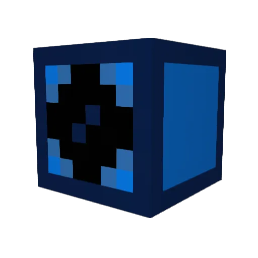 Klumpis Minecraft avatar head, 3D render