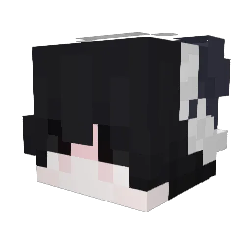 KluzhEnModeNoel Minecraft avatar head, 3D render