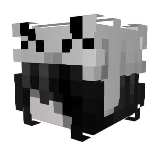 Klymrgn Minecraft avatar head, 3D render