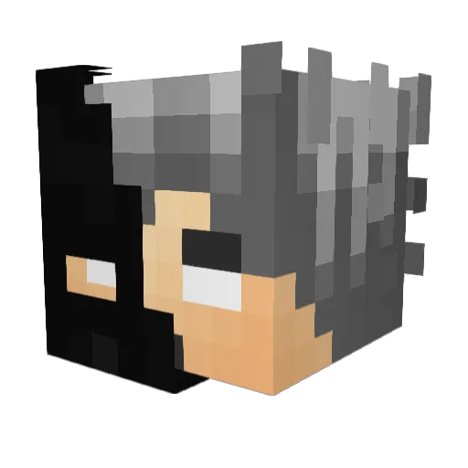 Klyn000 Minecraft avatar head, 3D render