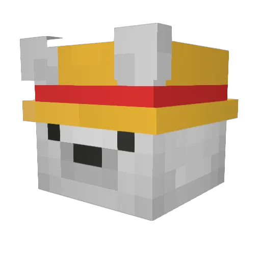 KmBi9260 Minecraft avatar head, 3D render