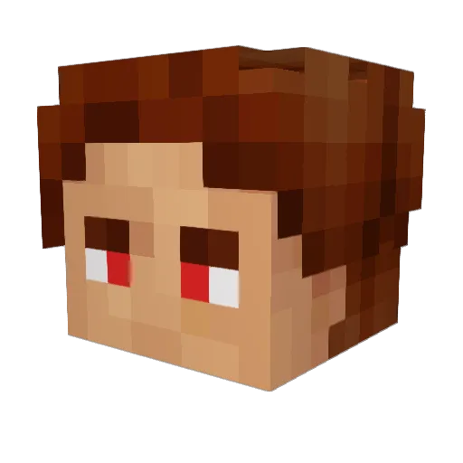 Kmarron10479 Minecraft avatar head, 3D render
