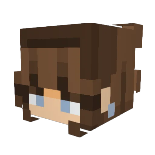 Kmarshall00 Minecraft avatar head, 3D render