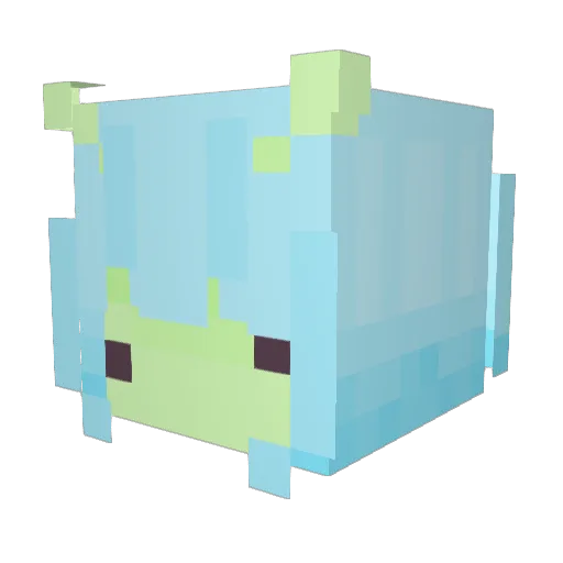 Kmart1418 Minecraft avatar head, 3D render