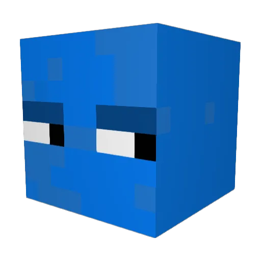 Kml299 Minecraft avatar head, 3D render