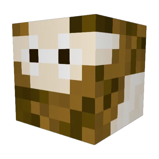 KmoneyM Minecraft avatar head, 3D render