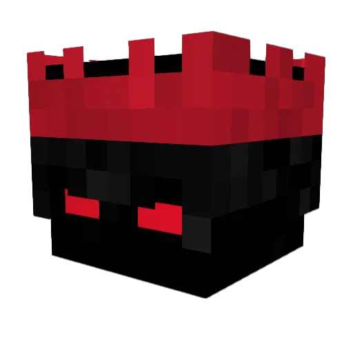 Kmong42 Minecraft avatar head, 3D render