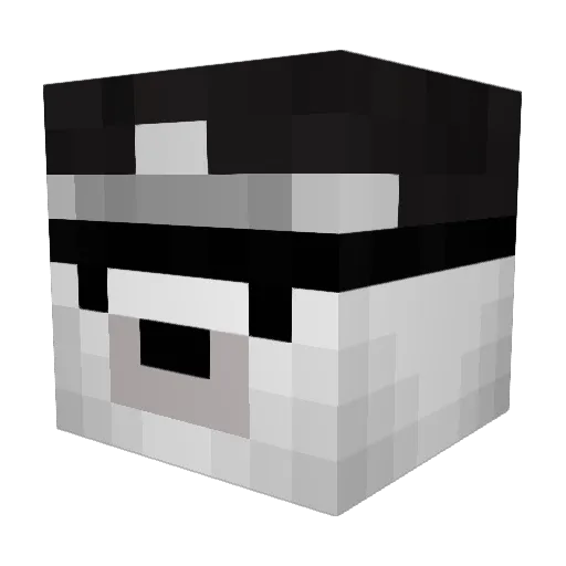 Knameless27 Minecraft avatar head, 3D render