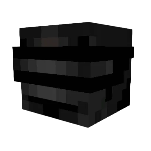 KnarkArne Minecraft avatar head, 3D render