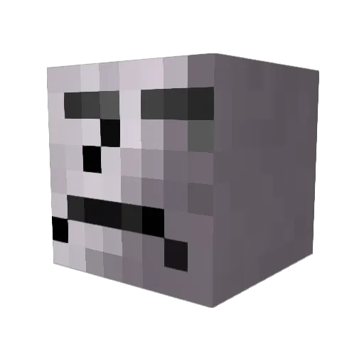 Knarklangare5 Minecraft avatar head, 3D render