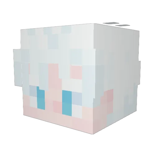 Minecraft-Avatar von Knekriito: Kopf als 3D-Render