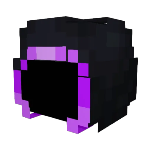 Knele09 Minecraft avatar head, 3D render