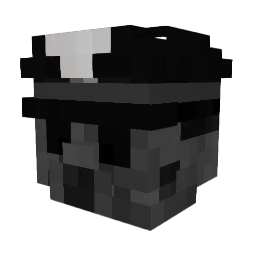 Knezzz Minecraft avatar head, 3D render