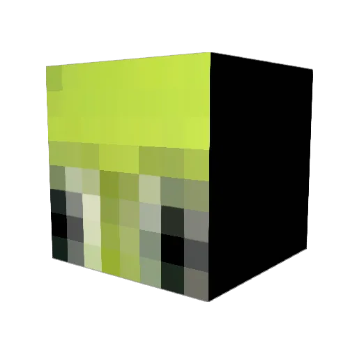 KngEror Minecraft avatar head, 3D render