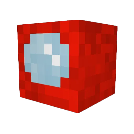 KnifeTL Minecraft avatar head, 3D render